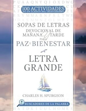 Sopas de letras Devocional de Mañana y Tarde para Paz y Bienestar Letra grande