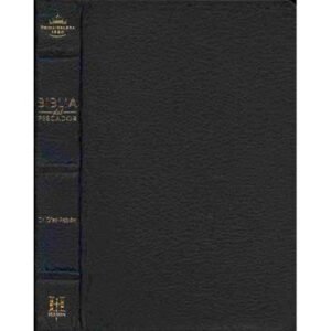 Biblia del pescador, negro piel genuina