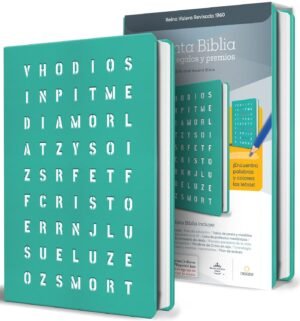 Biblia, Para Regalos y Premios, Aguamarina con Sopa de Letras, RVR1960 – Penguin Random House
