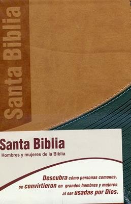 Biblia RVR 60 Tipo agenda verde /terracota