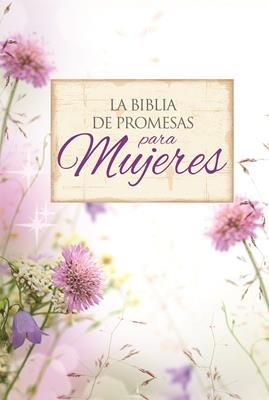 RV60 Biblia de Promesas  LG RVR 60 Floral Canto plateado