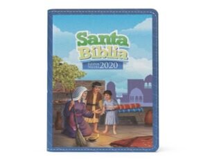 Biblia RVR 2020 para Niños Azul Vinilo con Cierre