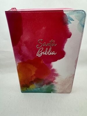 Biblia Letra Grande, Tamaño Manual, Acuarela, RVR 1960