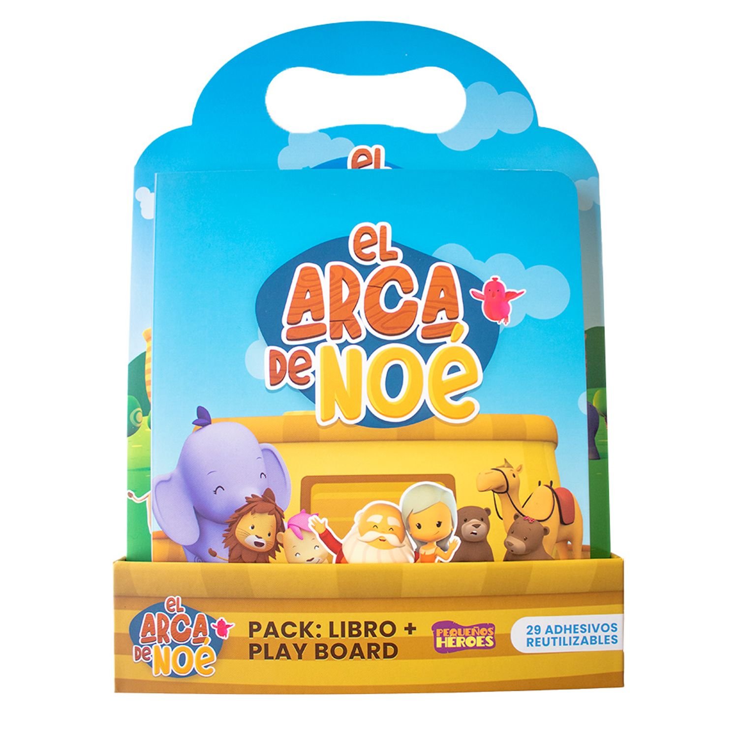 Arca De Noe/ Pack Libro + Juego Tablero Play Board/ Pequeños Heroes 1 Arca De Noe/ Pack Libro + Juego Tablero Play Board/ Pequeños Heroes