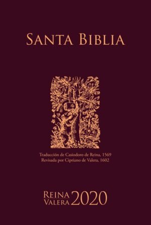Biblia RVR 2020 Granate Rústica