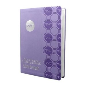 BIBLIA RVC085EEC DE ESTUDIO LILA