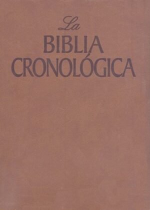 Biblia Cronologica/RVR/Gamuza/Cafe