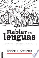 Libro Hablar en Lenguas - Robert Menzies