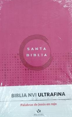 Biblia NVI ultrafina Tipo agenda Fucsia
