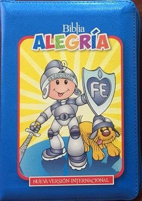 Biblia Alegria Para Niños NVI  Azul