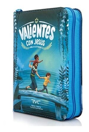 RVC Biblia Valientes Azul Cierre