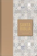 Biblia RVR 1960 Letra Grande Tamaño Manual Símil Piel Crema