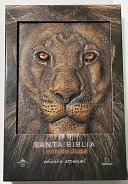 Biblia RVR 2020 Letra Grande León de Judá Negro Rústica