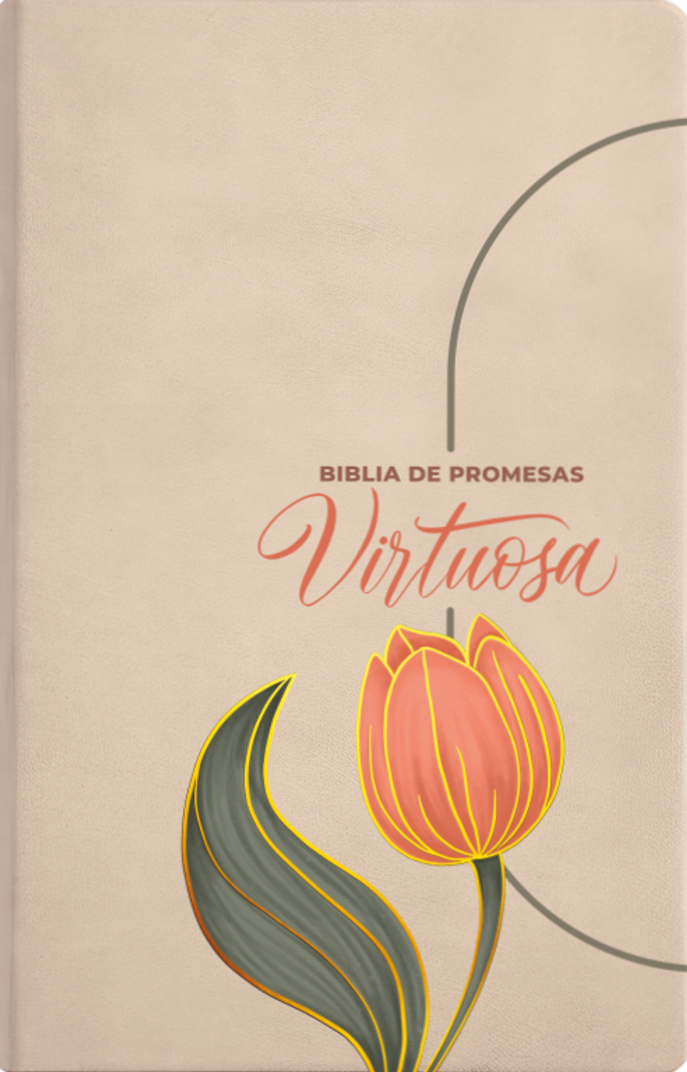 Biblia RVR60 Promesas Virtuosas/ Crema L.Gigante Piel 1 Biblia RVR60 Promesas Virtuosas/ Crema L.Gigante Piel