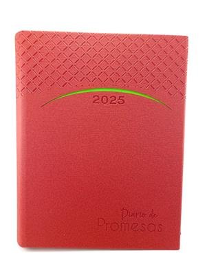 Agenda Diario De Promesas 2025/ Roja