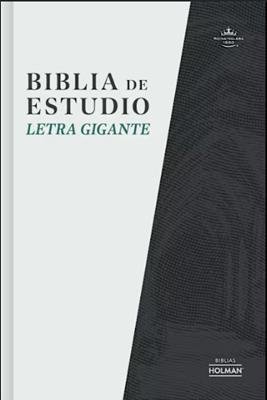 Biblia RVR60 De Estudio Letra Gigante TD
