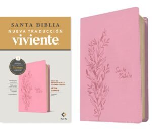 Biblia NTV Referencia En Columna/ Rosa Sin Cierre/ L.G Con Filament