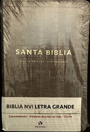 Biblia NVI – Manual – Madera – cierre – Sociedad Bíblica