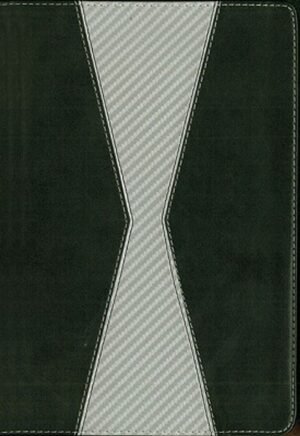Biblia Bilingue/RVR-NIV/Piel/Negro-Gris