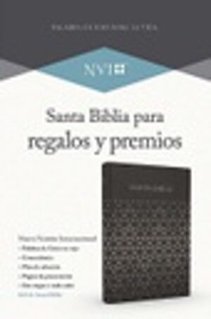 Biblia NVI Regalos Y Premios/Negro-Plata/Simil Piel