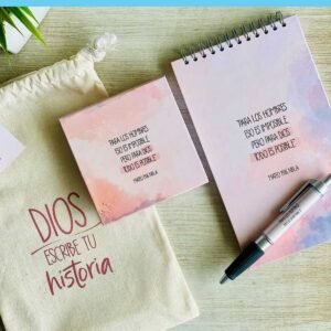 KIT DE NOTAS Y LAPICERO HOMBRE