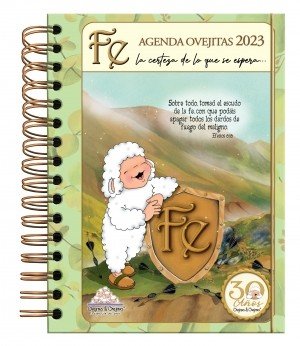 Agenda Ovejitas 2023 / Rosada/Fe La Certeza De Lo Que Se Espera/Argollada