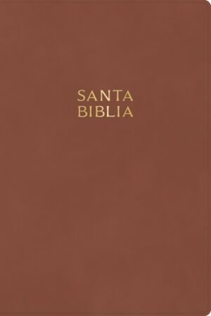 Biblia/RVR60 Letra Gigante/ Cafe Imitacion Piel