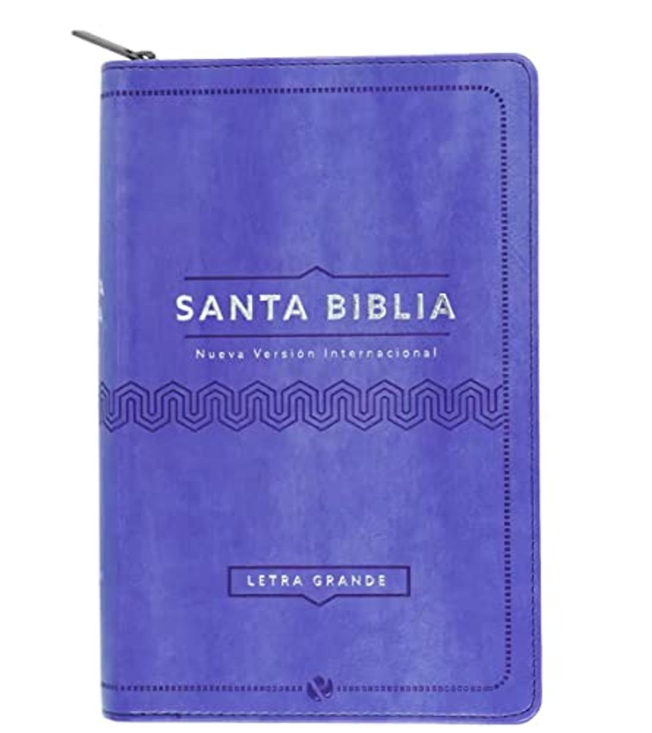 Santa Biblia Con Cierre, Letra Grande, Lila, Nvi 1 Santa Biblia Con Cierre, Letra Grande, Lila, Nvi