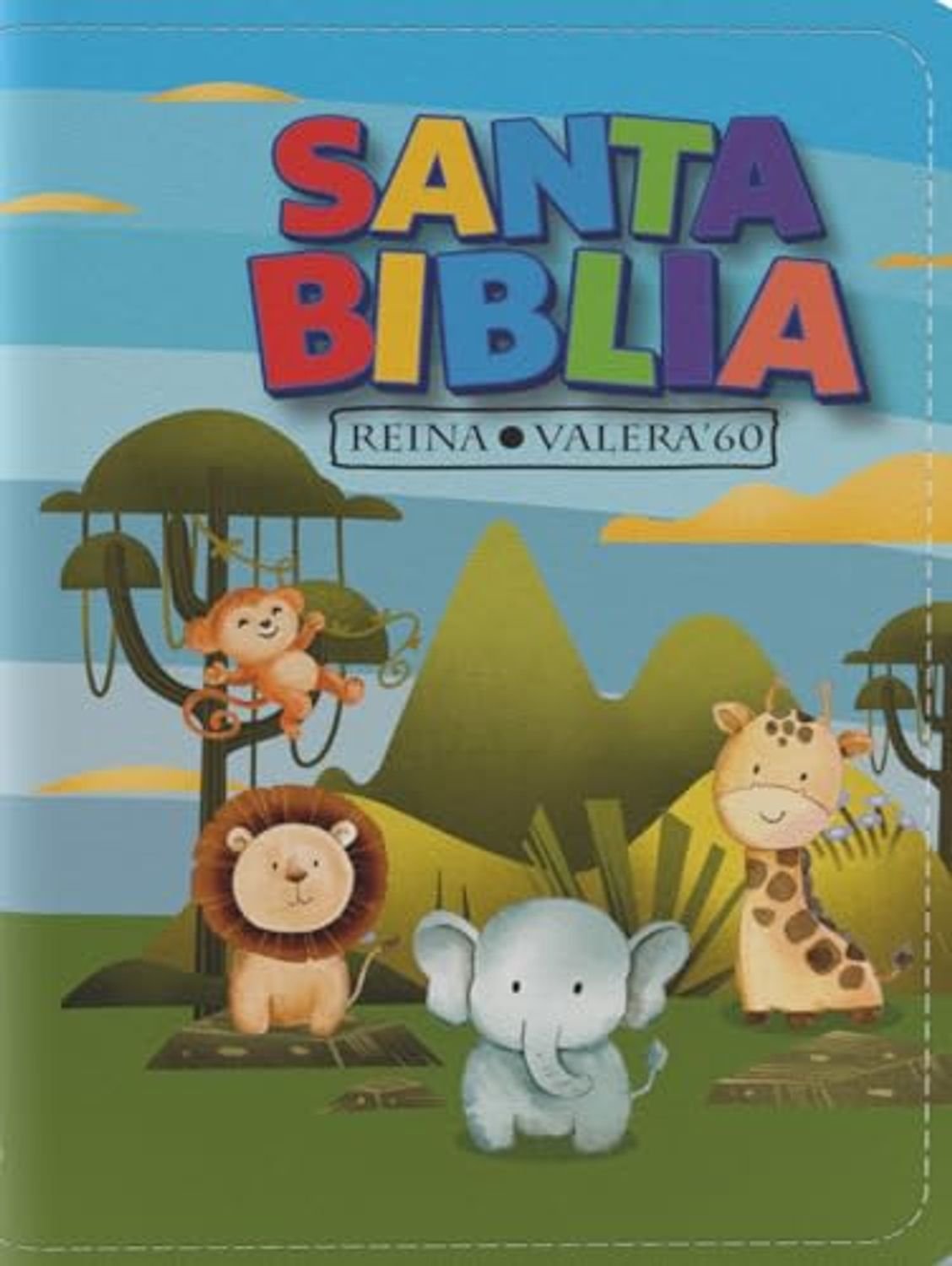 Biblia RVR 1960 Compacta para Niños Animales Vinilo con Cierre 1 Biblia RVR 1960 Compacta para Niños Animales Vinilo con Cierre