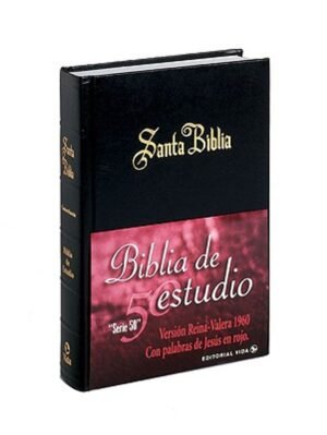 Biblia De Estudio/RVR/Serie 50/Tapa Dura