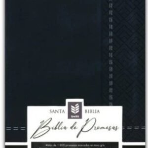 Biblia RVR 1960 de Promesas Tamaño Manual Edición Negro Imitación Piel con Índice