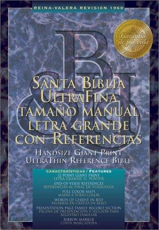 Biblia/RVR/Ultrafina/Manual/Letra Grande/Piel Fabricada 1 Biblia/RVR/Ultrafina/Manual/Letra Grande/Piel Fabricada