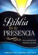 Biblia En Su Presencia/Tapa Dura