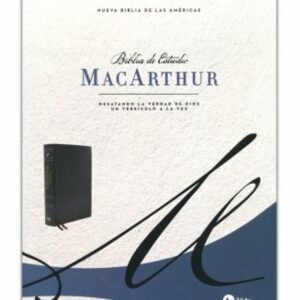 Biblia De Estudio Apologetica/RVR/Piel Fabricada/Indice/Negro