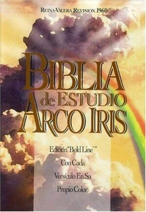 Biblia Estudio arcoiris Forrada