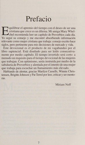 Devocional Para Mujeres Que Trabajan