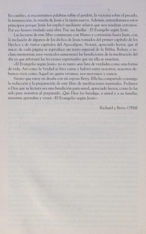 Devocional Tras sus huellas