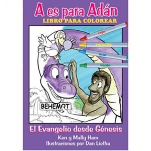 A Es Para Adan/EL Evangelio Desde Genesis/Colorear
