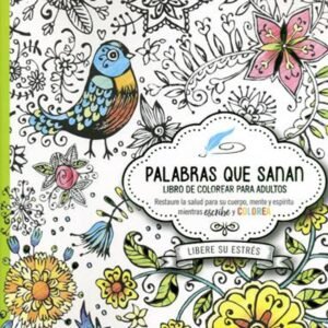Libro De Colorear Palabras Que Sanan