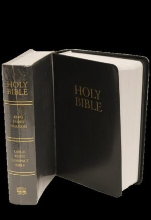 Biblia compacta Black imitacion