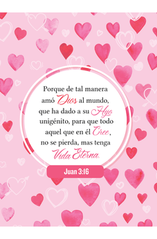 Porque de tal manera Juan 3:16 Diario