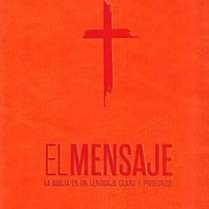 Biblia del Mensaje Naranja Senti piel