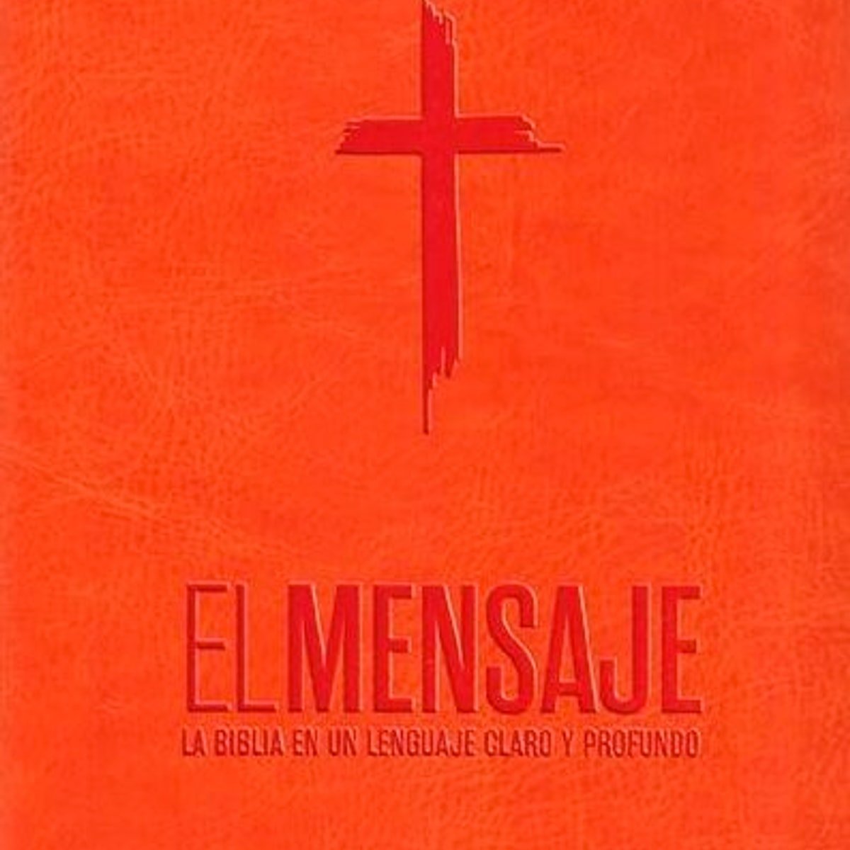 Biblia del Mensaje Naranja Senti piel 1 Biblia del Mensaje Naranja Senti piel