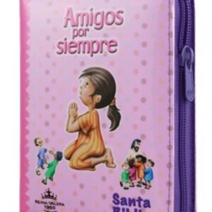 Biblia RVR022cdPZPJRa/ Nueva Amigos Por Siempre Rosada Cierre Sin Concordancia