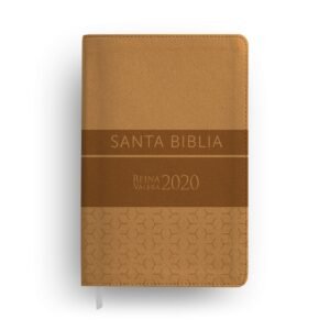 Biblia RVR 2020 Ultrafina Marrón Greca Símil Piel