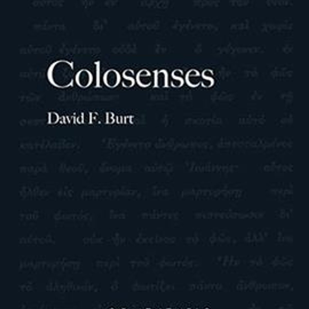 Comentario Nuevo Testamento Andamio/Colosenses 1 Comentario Nuevo Testamento Andamio/Colosenses