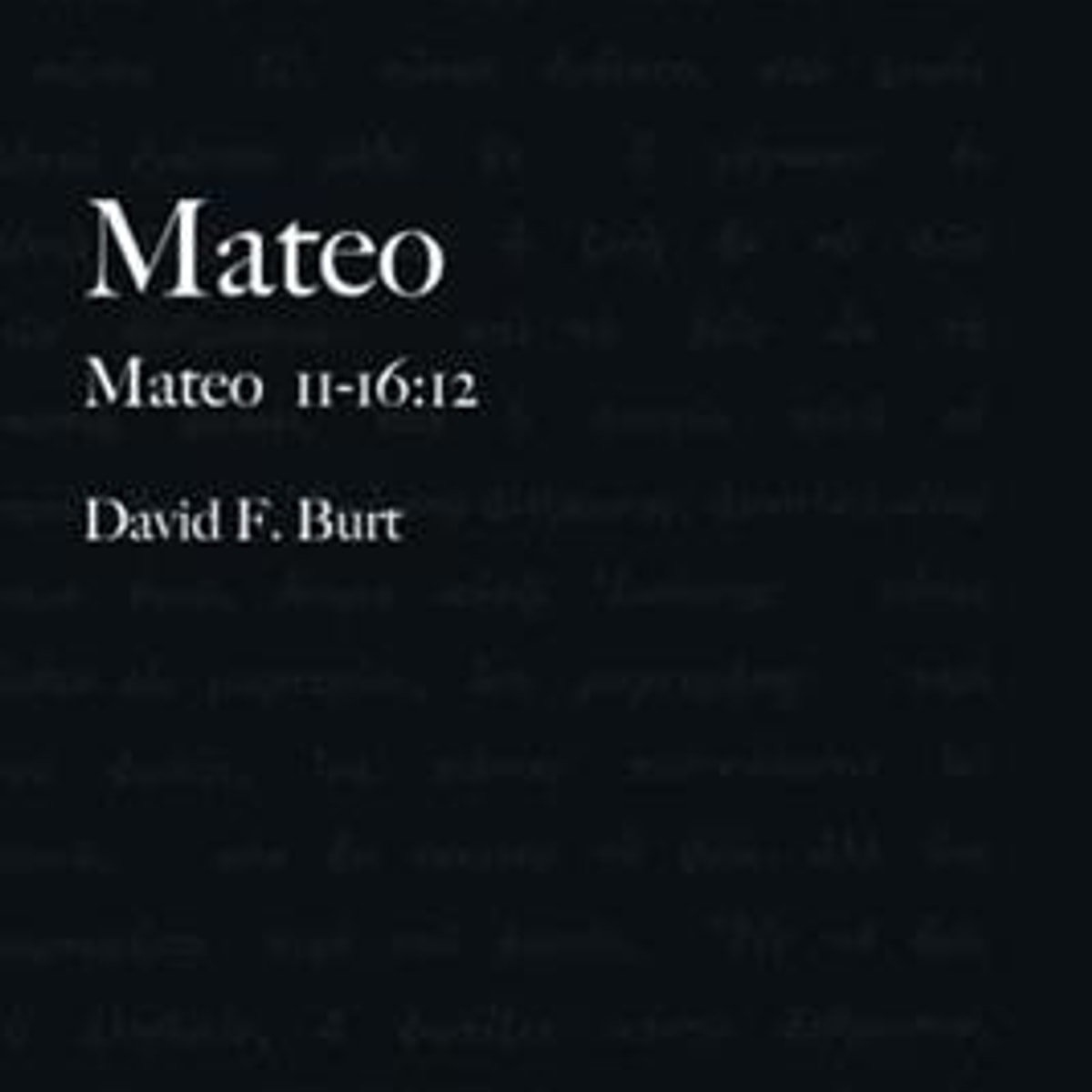 Mateo Tomo Iii, 11-16:12, Comentario Del Nt 1 Mateo Tomo Iii, 11-16:12, Comentario Del Nt