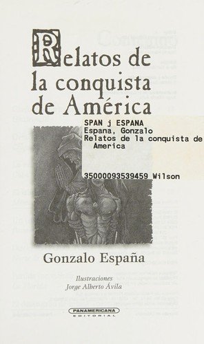 Relatos de la conquista de America