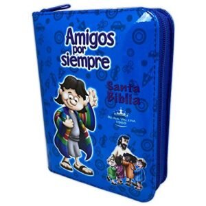 RV60 Biblia amigos por siempre Azul