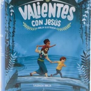 DHH Biblia Ilustrada Valientes con Jesús Azul SBC